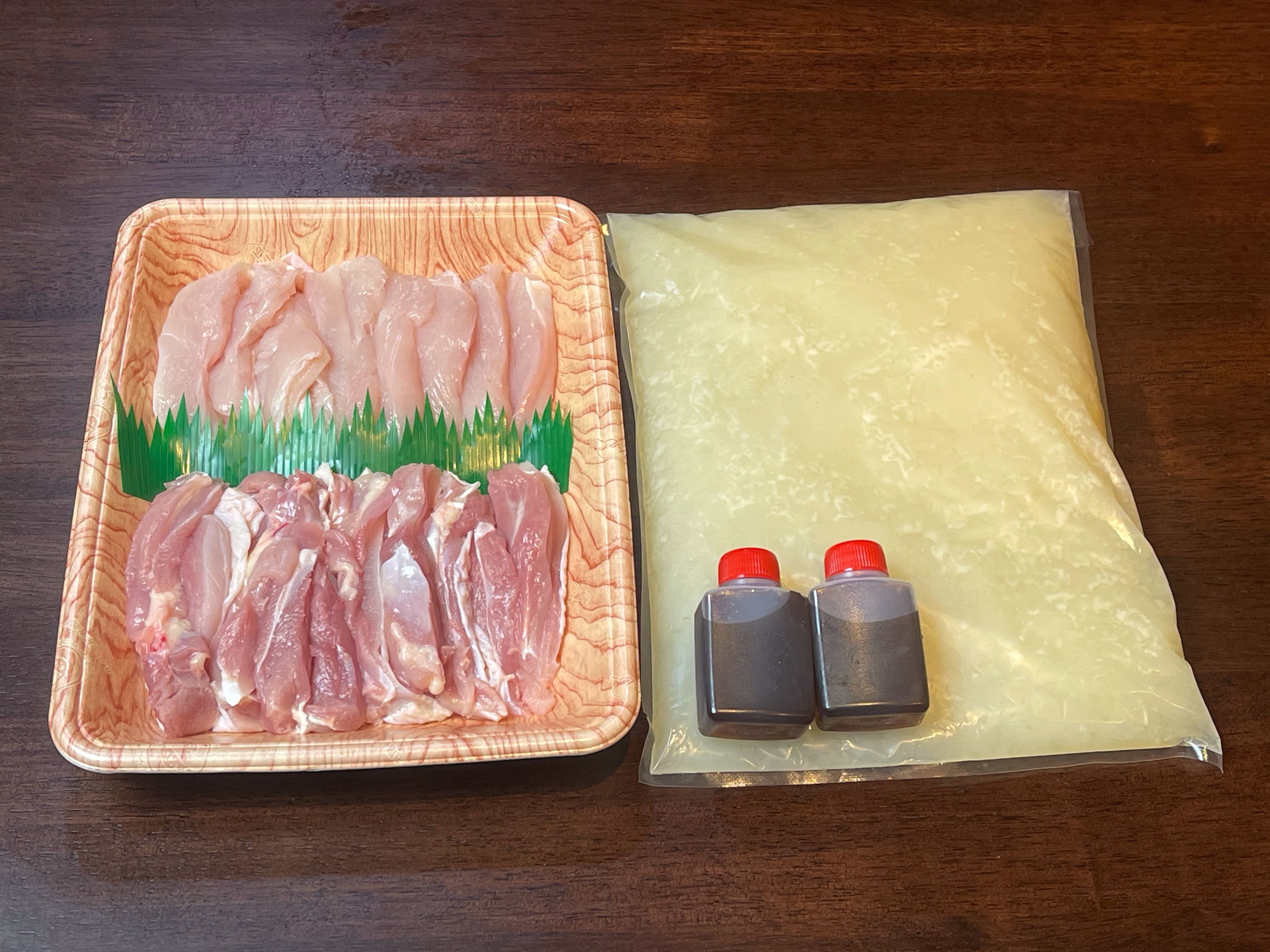 七谷赤地鶏水炊きセット(3人前) - ウインドウを閉じる